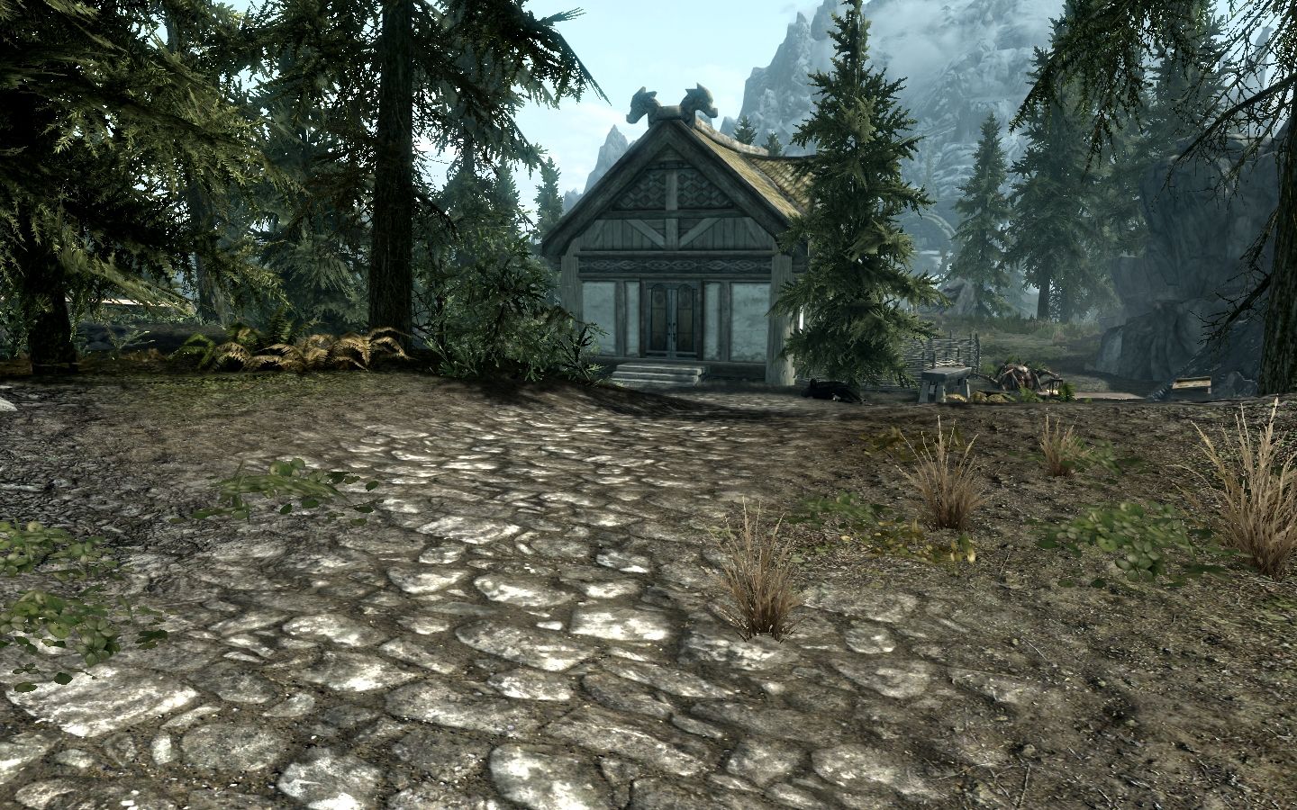 Manor Roads mod for The Elder Scrolls V: Skyrim Special Edition