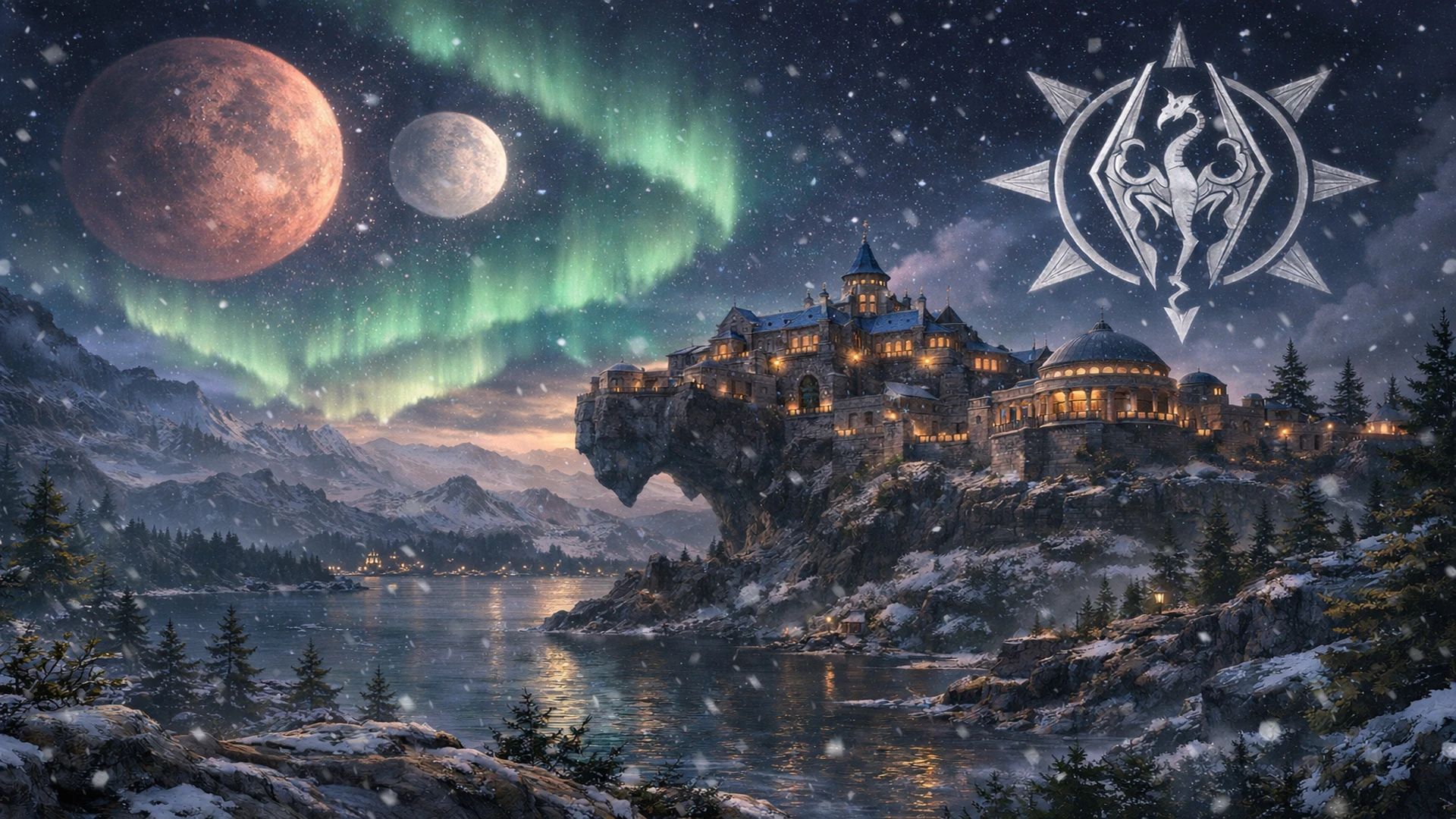 A Ledger of Knives - Main Menu Wallpaper and Music mod for The Elder Scrolls V: Skyrim Special Edition