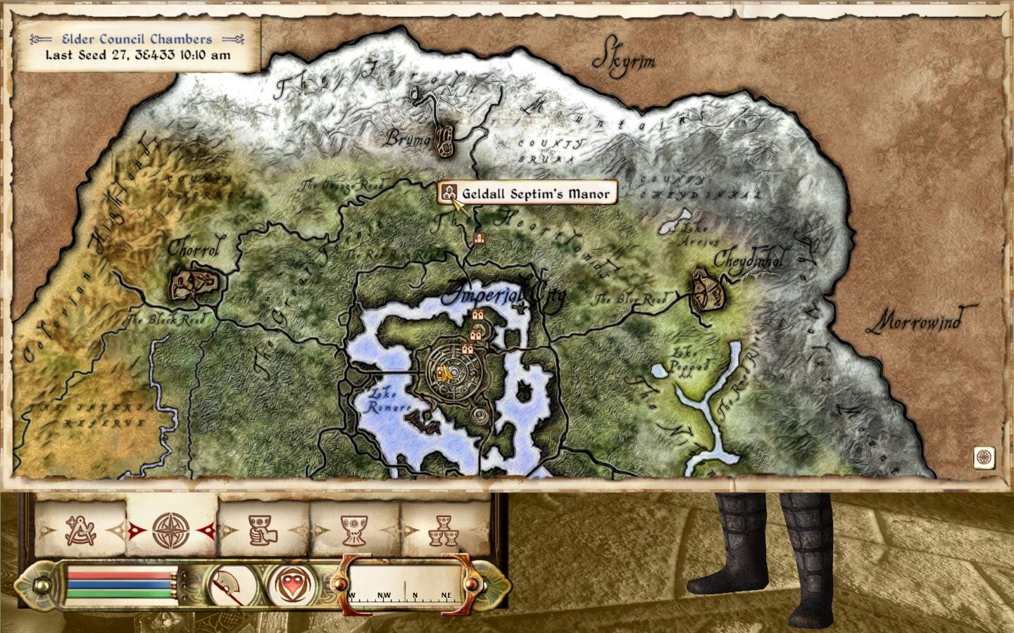 Alternative Beginnings mod for The Elder Scrolls IV: Oblivion