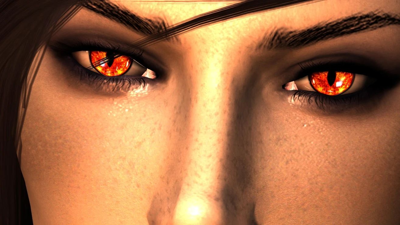 LOKS EYES STANDALONE with and without Glow mod for The Elder Scrolls V: Skyrim Special Edition