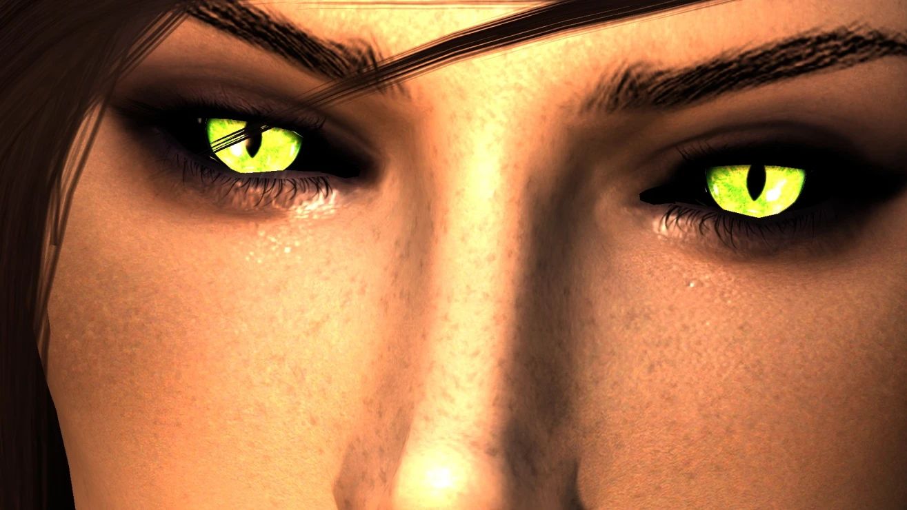 LOKS EYES STANDALONE with and without Glow mod for The Elder Scrolls V: Skyrim Special Edition