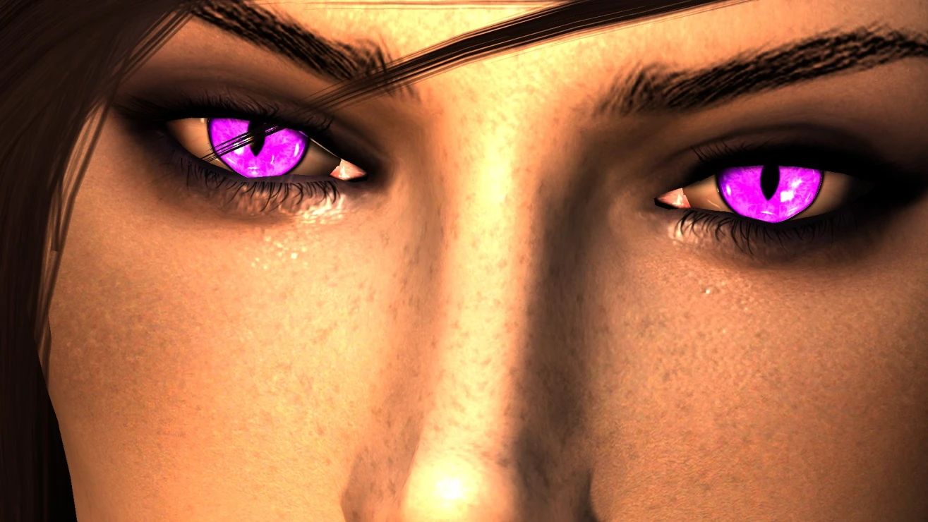 LOKS EYES STANDALONE with and without Glow mod for The Elder Scrolls V: Skyrim Special Edition