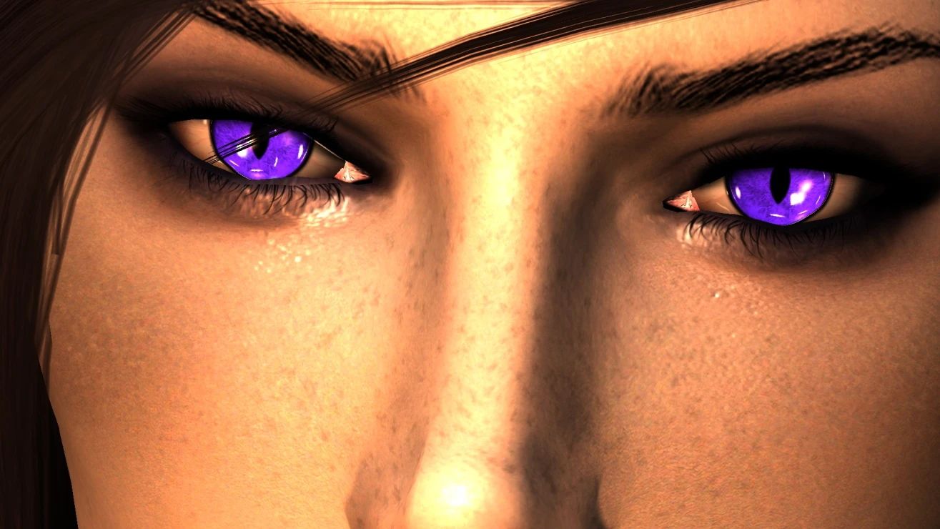 LOKS EYES STANDALONE with and without Glow mod for The Elder Scrolls V: Skyrim Special Edition
