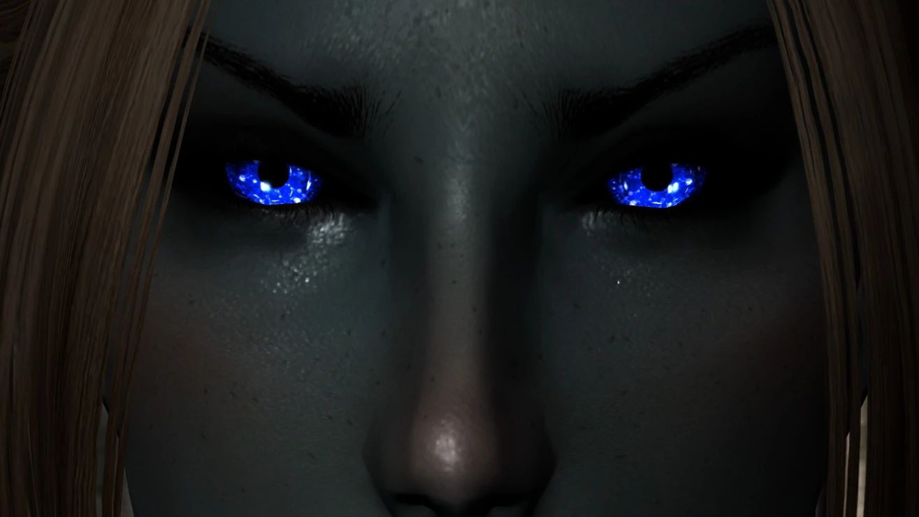 LOKS EYES STANDALONE with and without Glow mod for The Elder Scrolls V: Skyrim Special Edition
