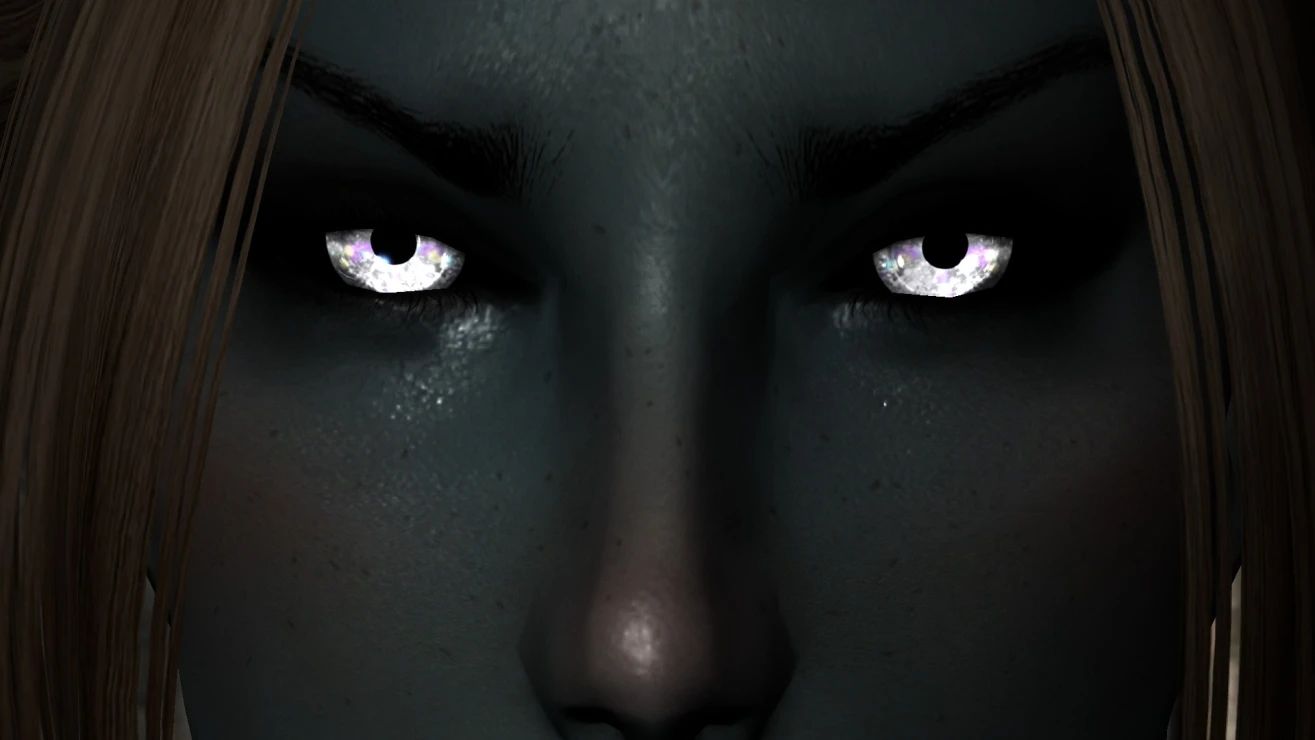 LOKS EYES STANDALONE with and without Glow mod for The Elder Scrolls V: Skyrim Special Edition