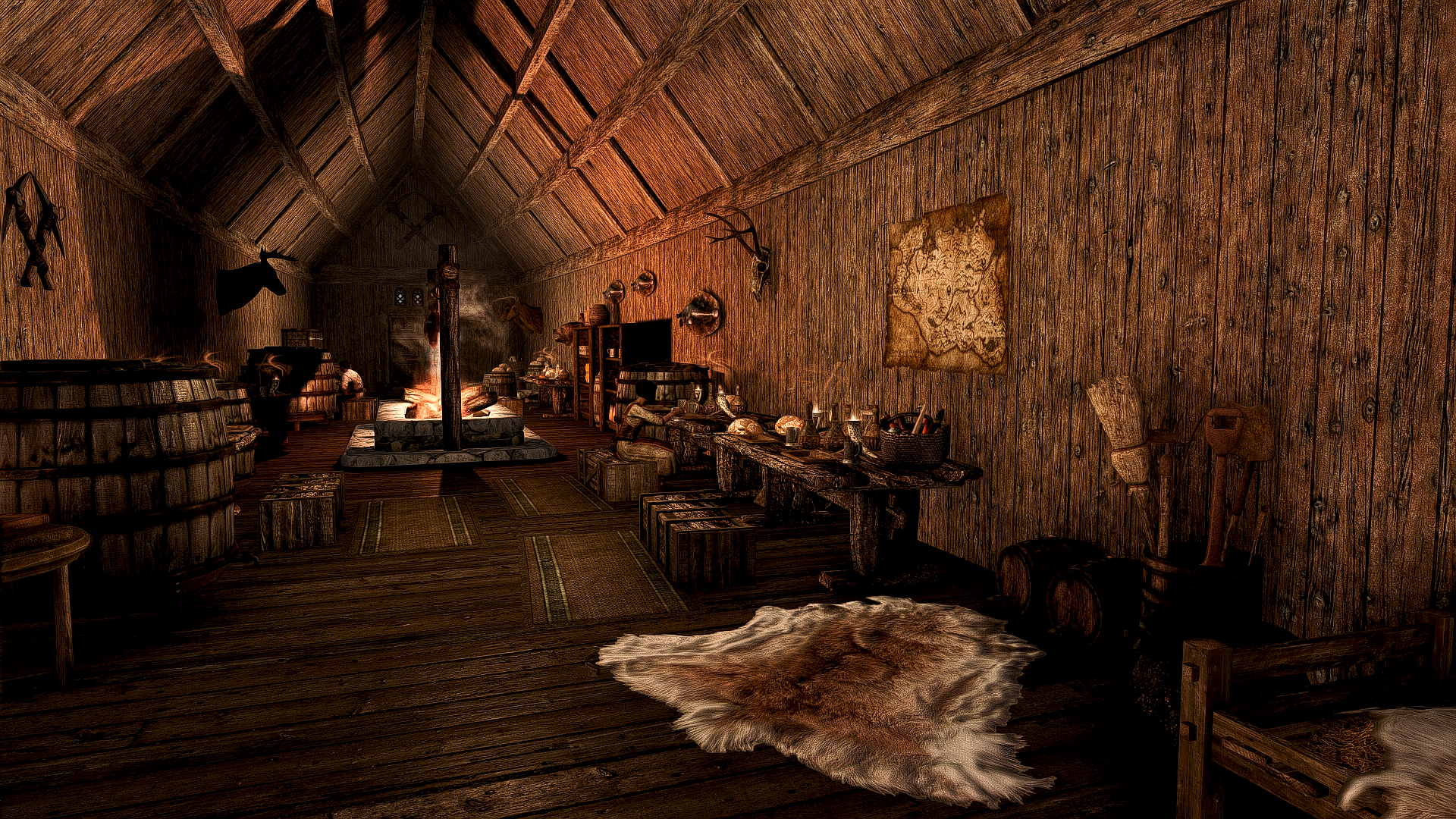 Distinct Great Kynesgrove Interiors mod for The Elder Scrolls V: Skyrim Special Edition