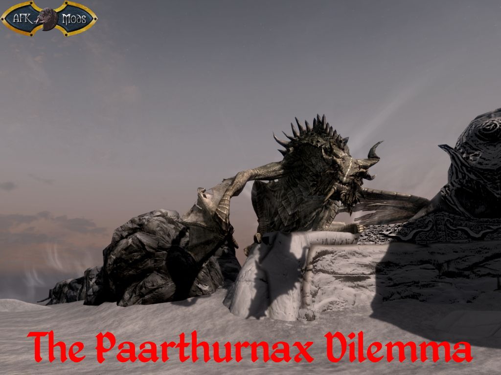 The Paarthurnax Dilemma mod for The Elder Scrolls V: Skyrim Special Edition