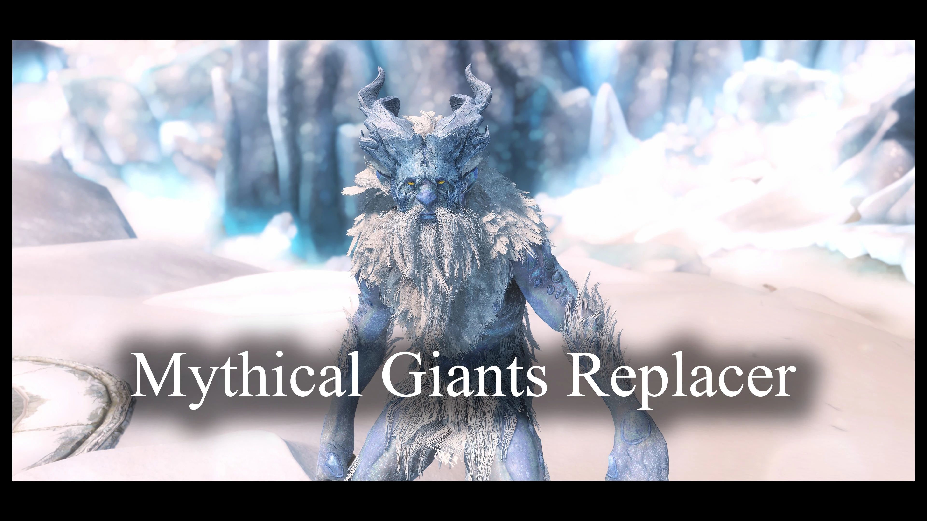Mythical Giants Replacer mod for The Elder Scrolls V: Skyrim Special Edition