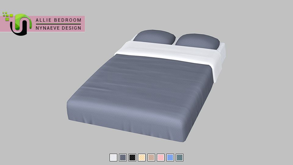 Allie Bedroom mod for The Sims 4 