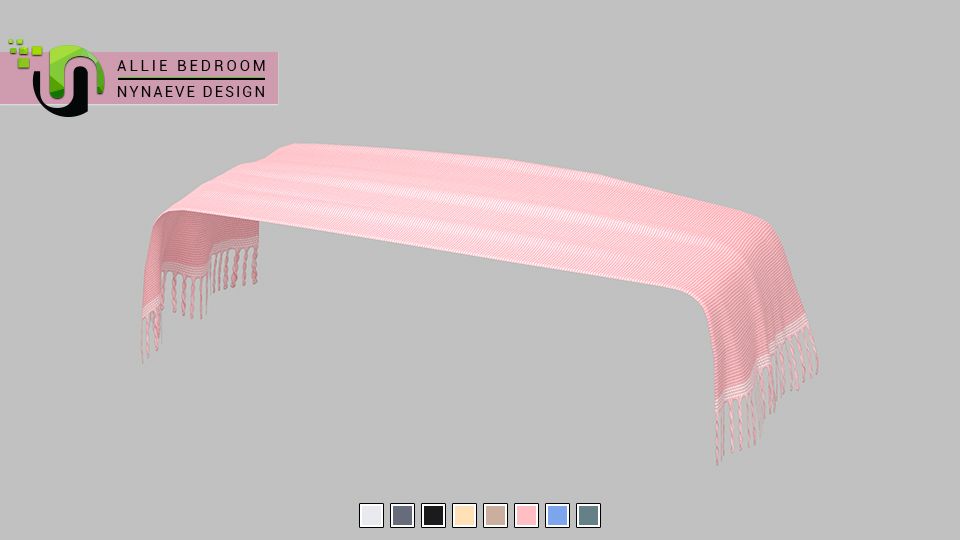 Allie Bedroom mod for The Sims 4 