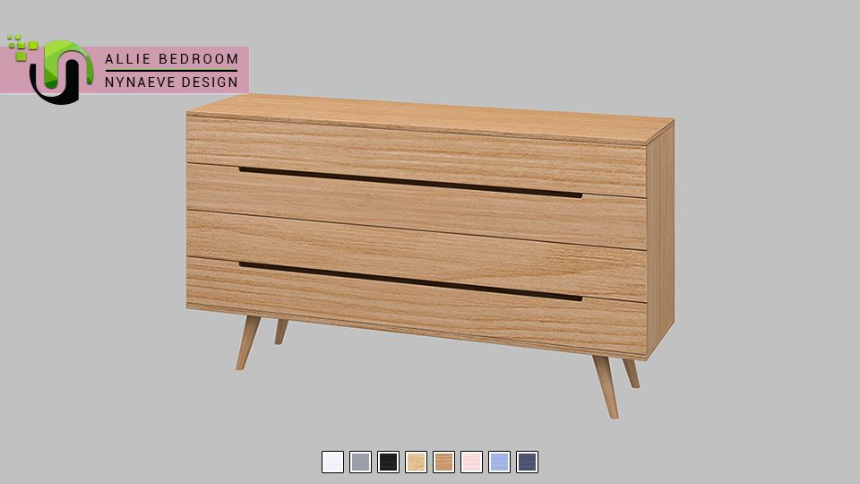 Allie Bedroom mod for The Sims 4 