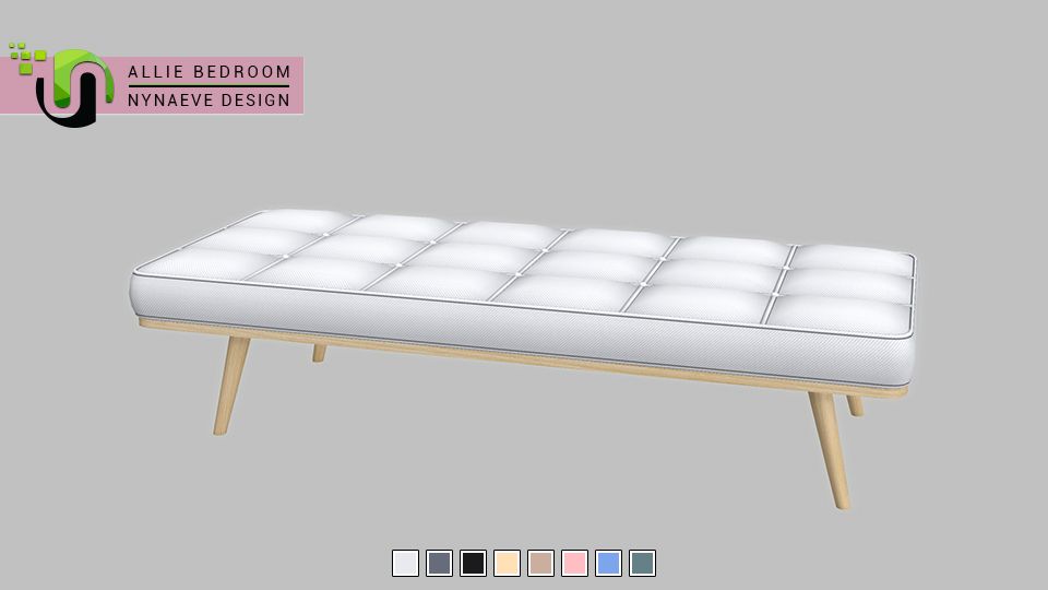 Allie Bedroom Decor mod for The Sims 4 