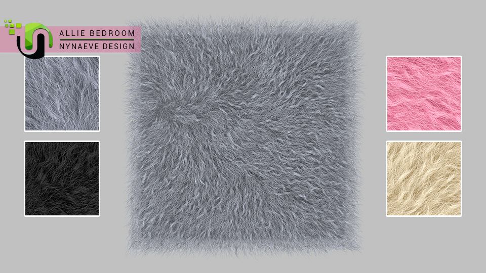 Allie Bedroom Decor mod for The Sims 4 