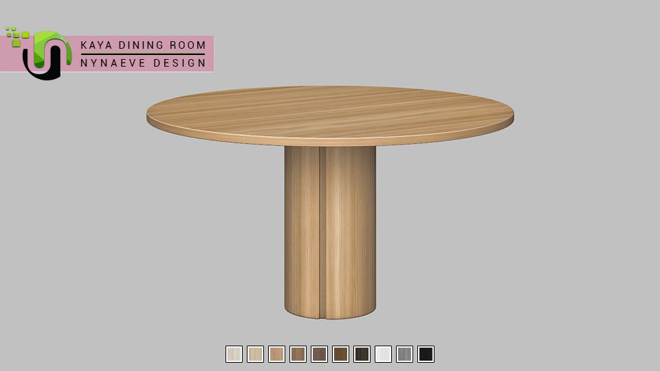Kaya Dining Room mod for The Sims 4 