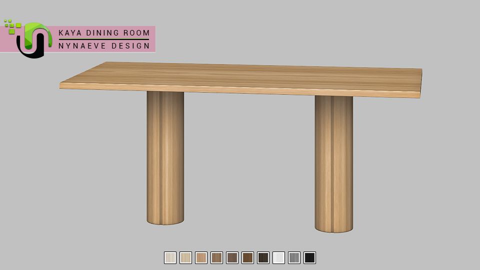 Kaya Dining Room mod for The Sims 4 
