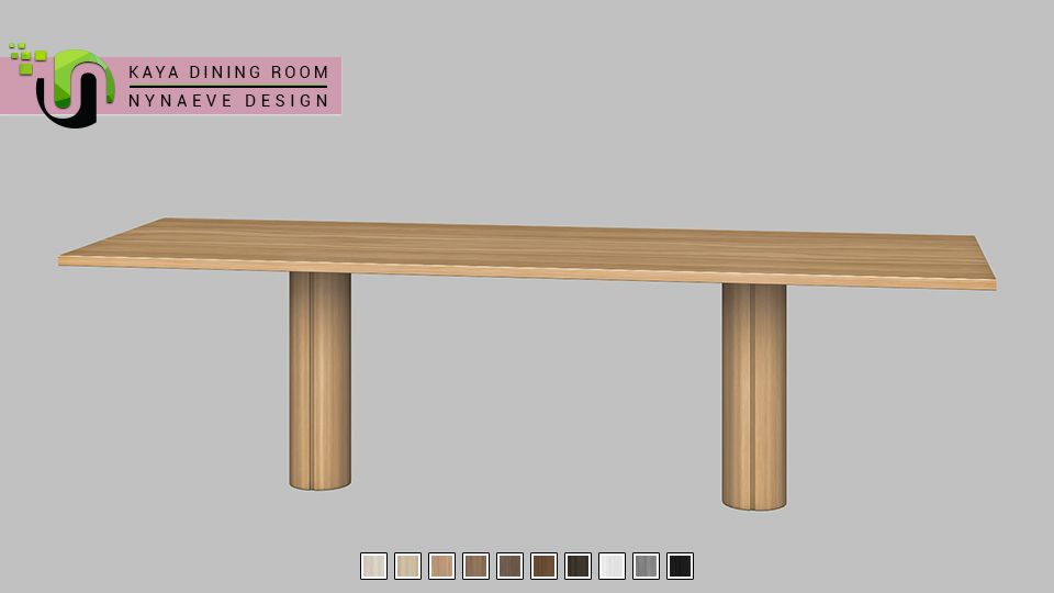 Kaya Dining Room mod for The Sims 4 