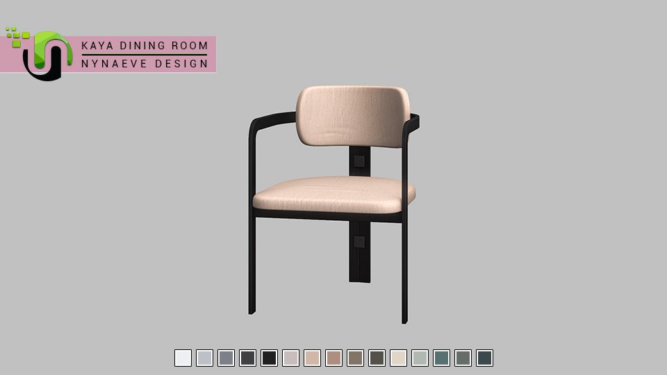 Kaya Dining Room mod for The Sims 4 