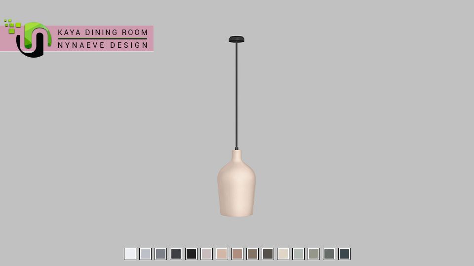 Kaya Dining Room mod for The Sims 4 