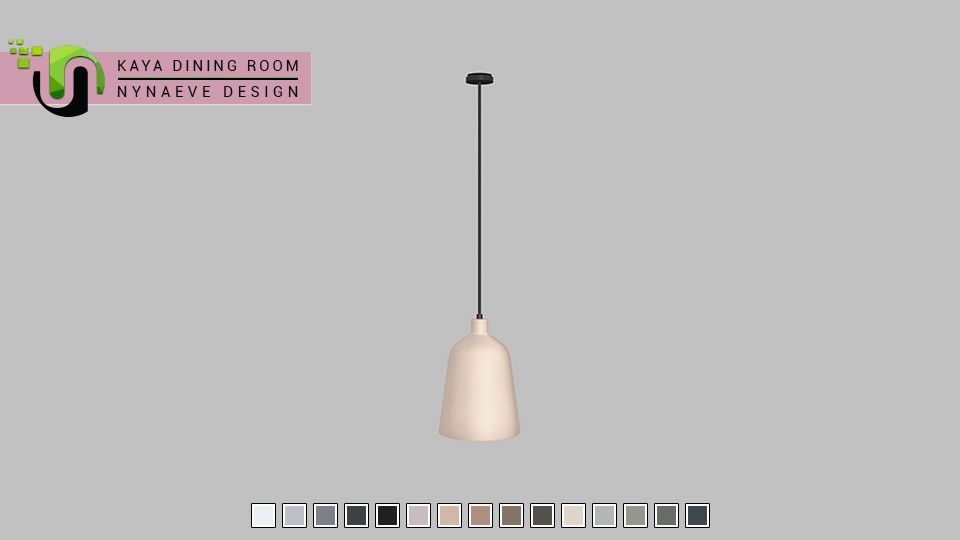 Kaya Dining Room mod for The Sims 4 