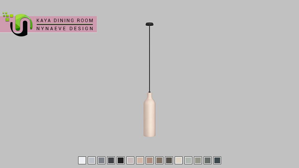 Kaya Dining Room mod for The Sims 4 