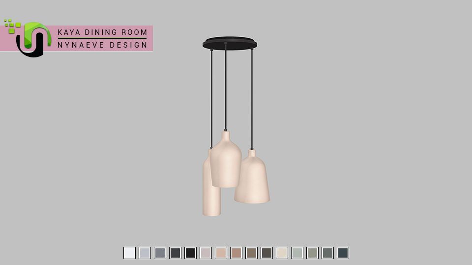 Kaya Dining Room mod for The Sims 4 