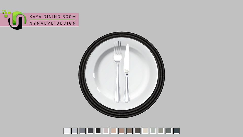 Kaya Dining Room mod for The Sims 4 