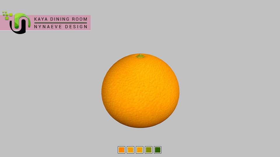 Kaya Dining Room mod for The Sims 4 