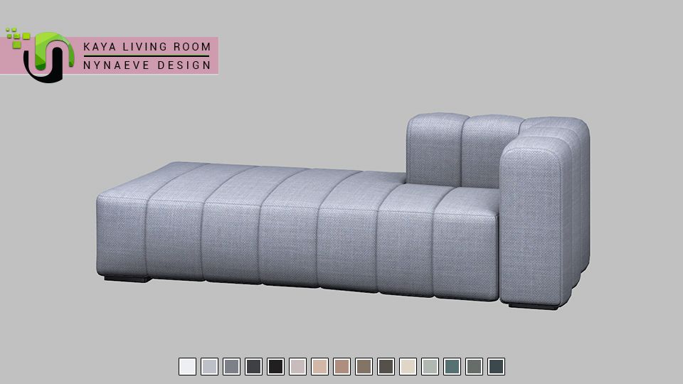 Kaya Living Room - Part 1 mod for The Sims 4 