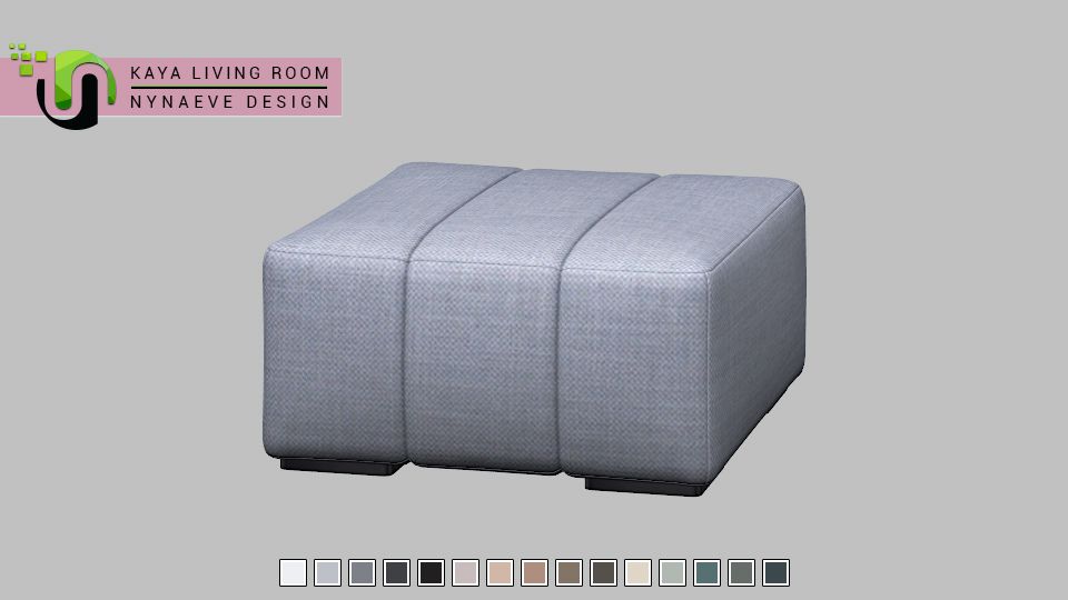 Kaya Living Room - Part 1 mod for The Sims 4 