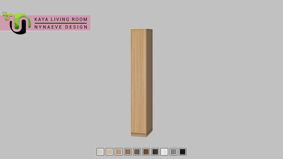 Kaya Living Room - Part 1 mod for The Sims 4 