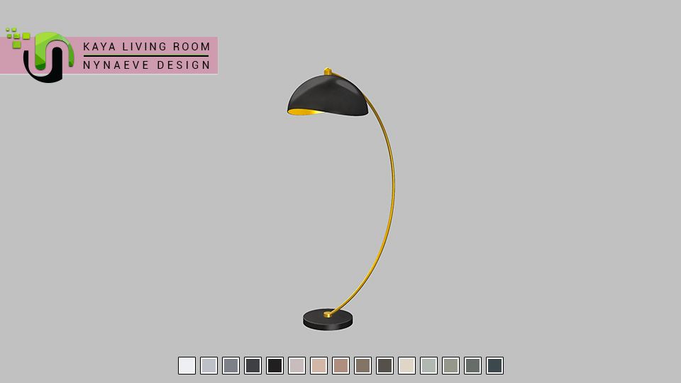 Kaya Living Room - Part 1 mod for The Sims 4 