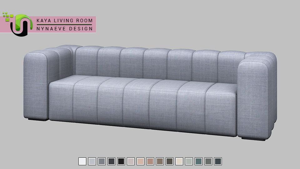 Kaya Living Room - Part 2 mod for The Sims 4 