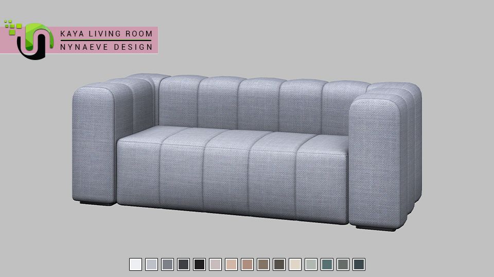 Kaya Living Room - Part 2 mod for The Sims 4 