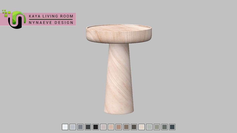 Kaya Living Room - Part 2 mod for The Sims 4 