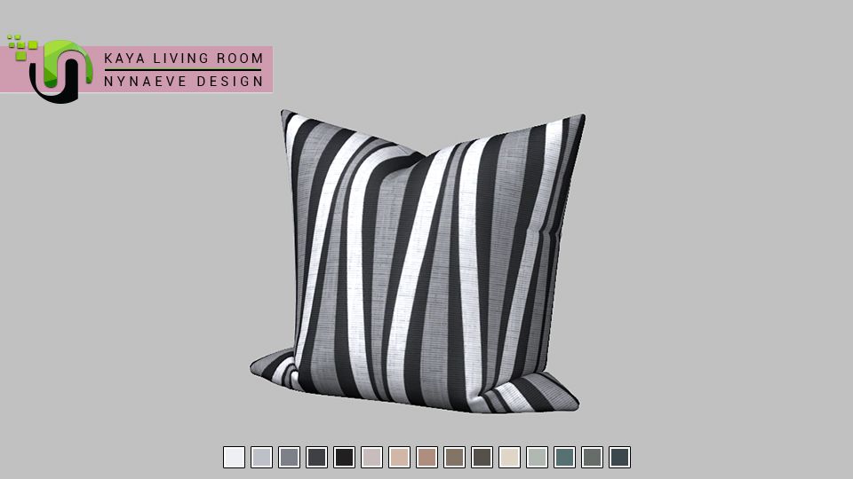 Kaya Living Room - Part 2 mod for The Sims 4 