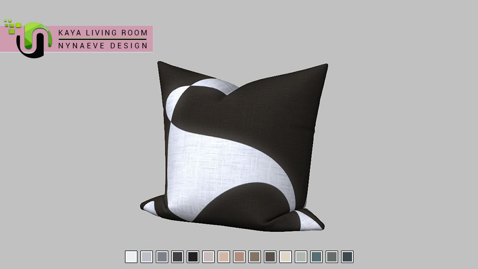 Kaya Living Room - Part 2 mod for The Sims 4 