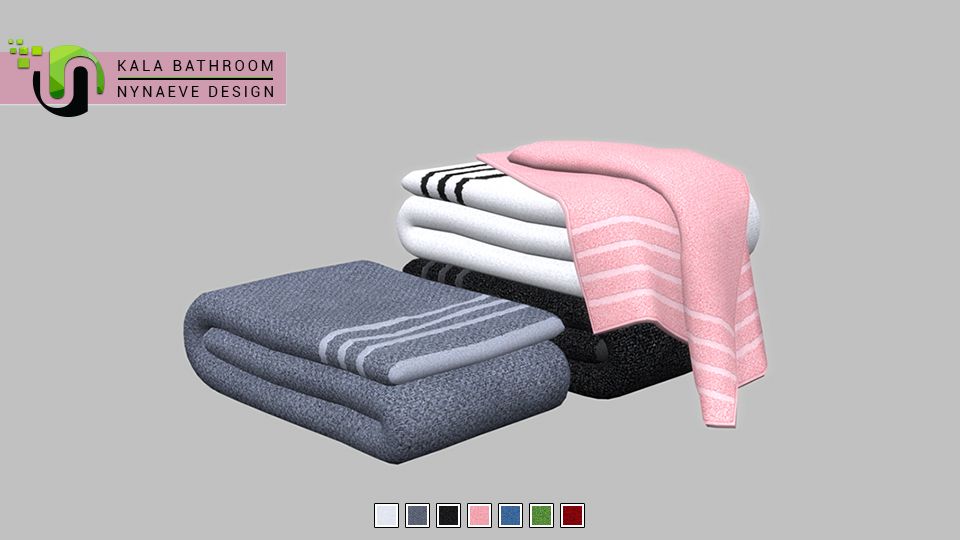 Kala Bathroom Decor mod for The Sims 4 