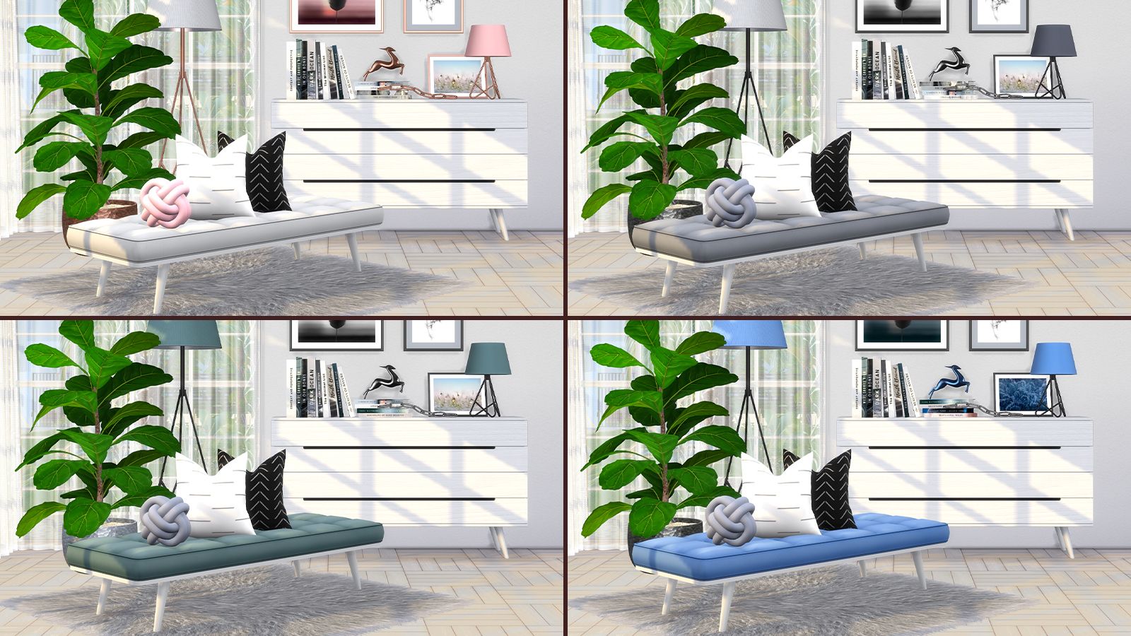 Allie Bedroom Decor mod for The Sims 4 