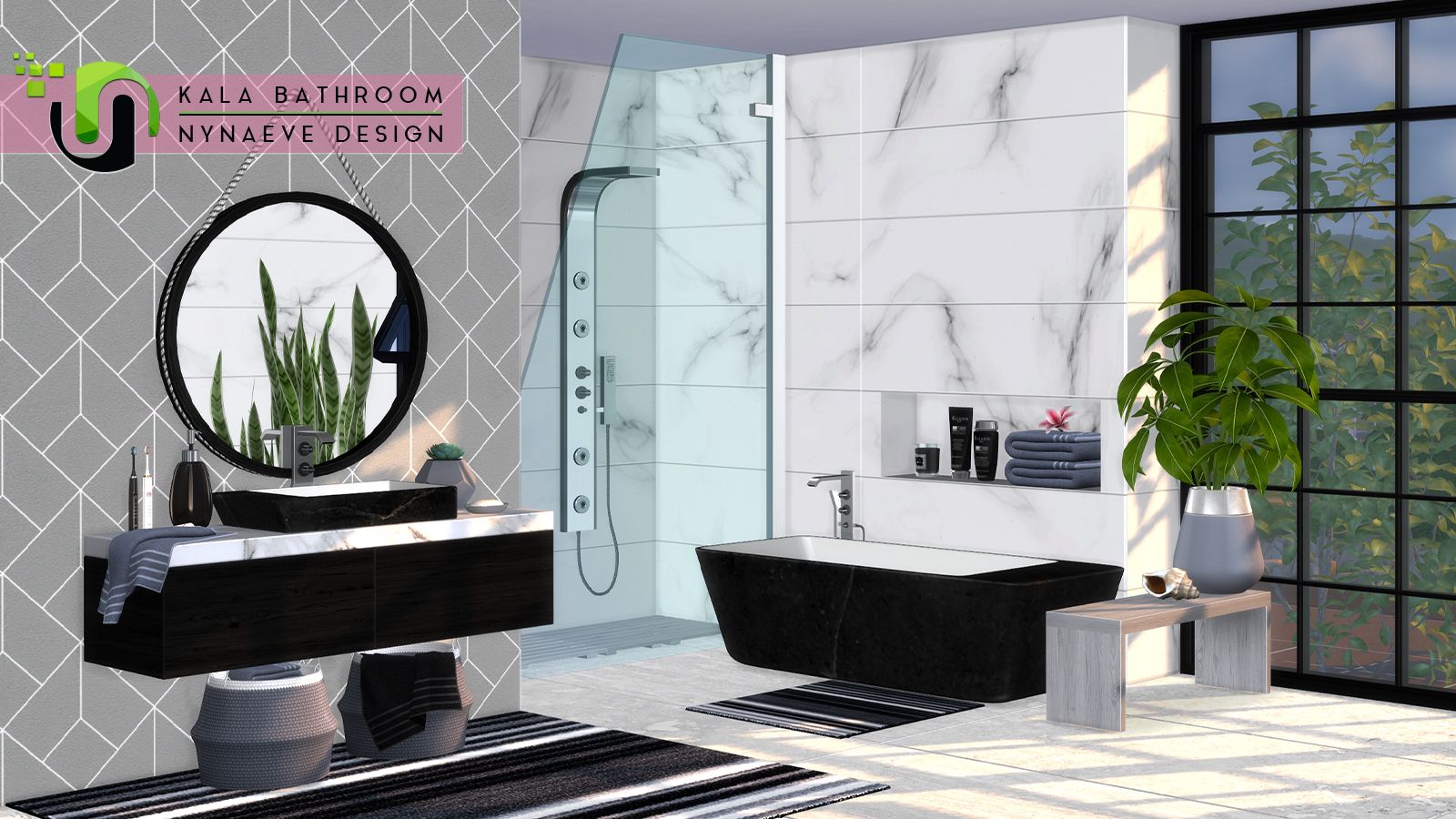 Kala Bathroom mod for The Sims 4 