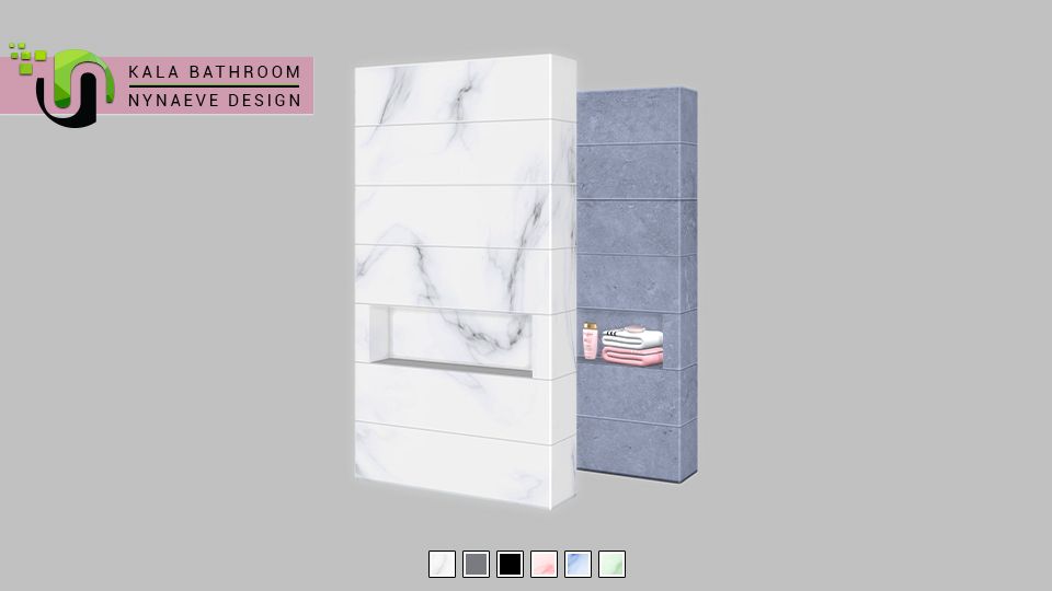 Kala Bathroom mod for The Sims 4 