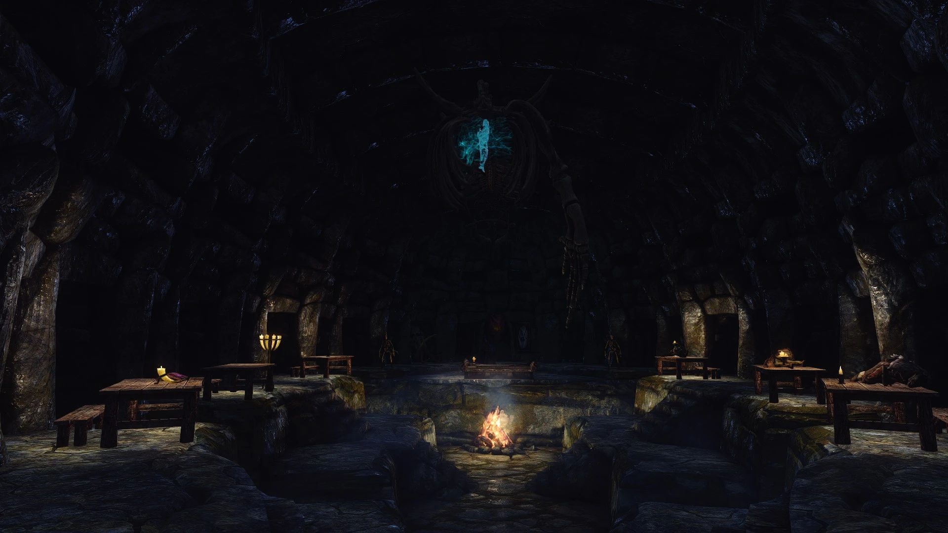 Necromancer Lair mod for The Elder Scrolls V: Skyrim Special Edition