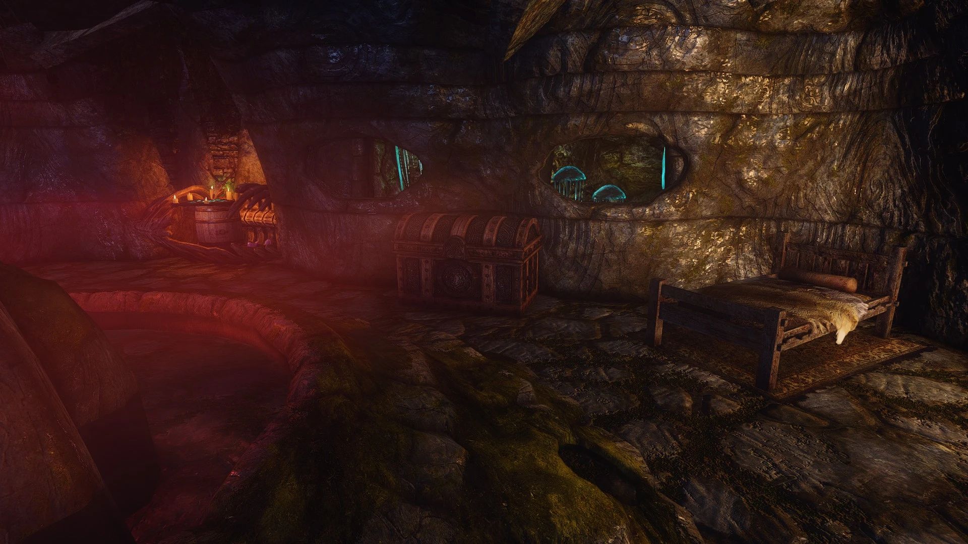 Necromancer Lair mod for The Elder Scrolls V: Skyrim Special Edition