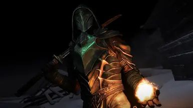 Nightingale Sentinal Armor mod for The Elder Scrolls V: Skyrim Special Edition