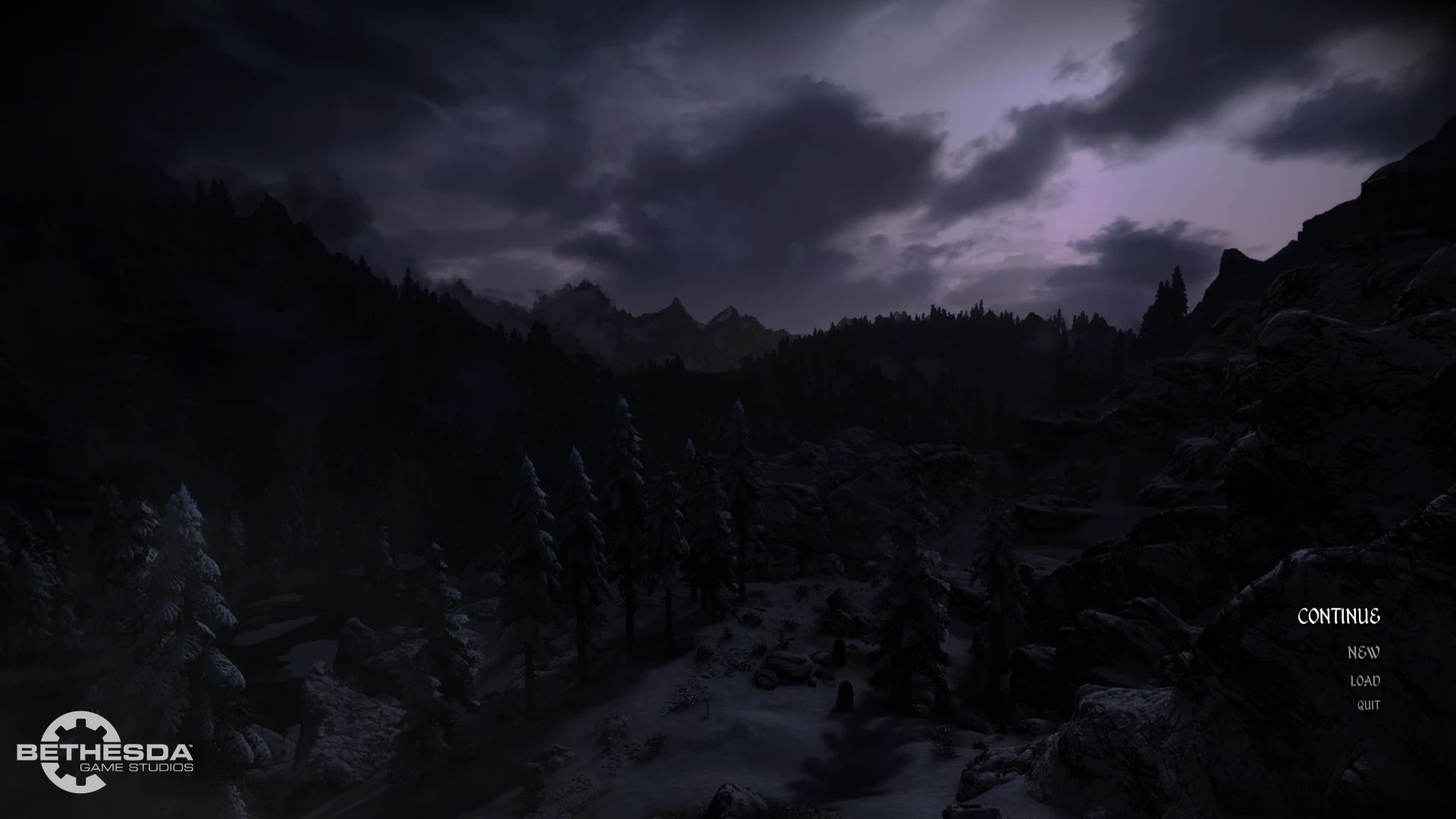 Nordic Land - Main Menu Replacer mod for The Elder Scrolls V: Skyrim Special Edition