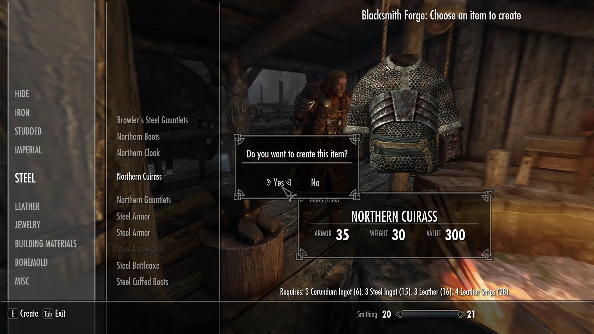 Northern Armor Set mod for Skyrim