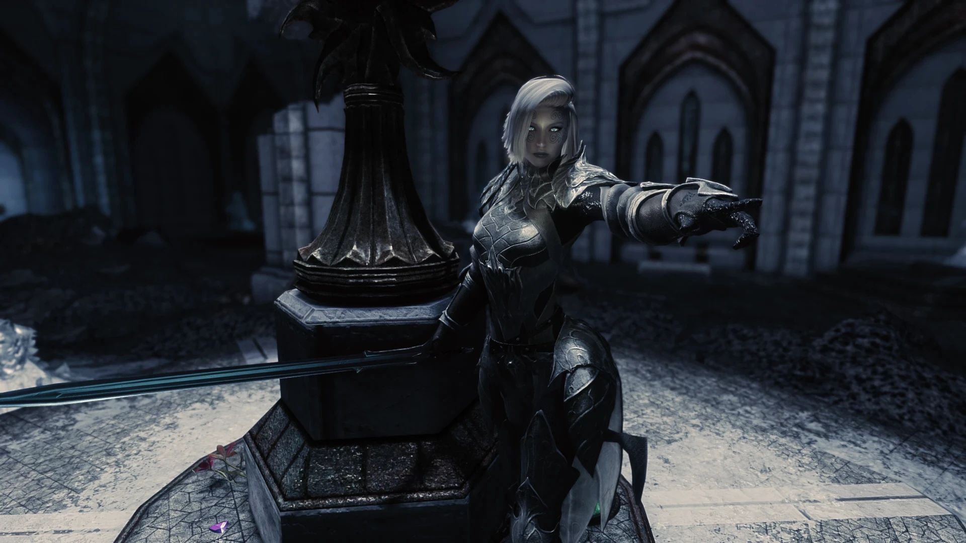 Occiglacies - Ancient Falmer Blade mod for Skyrim