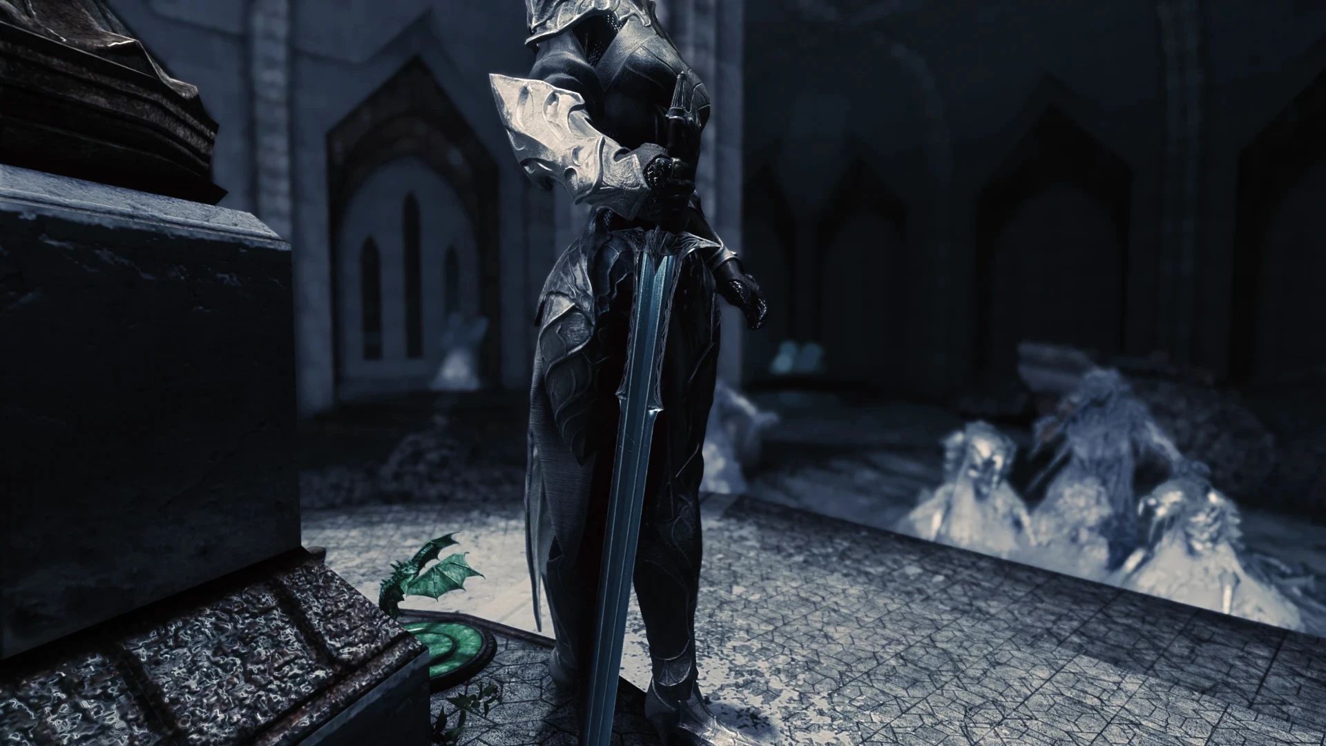 Occiglacies - Ancient Falmer Blade mod for Skyrim