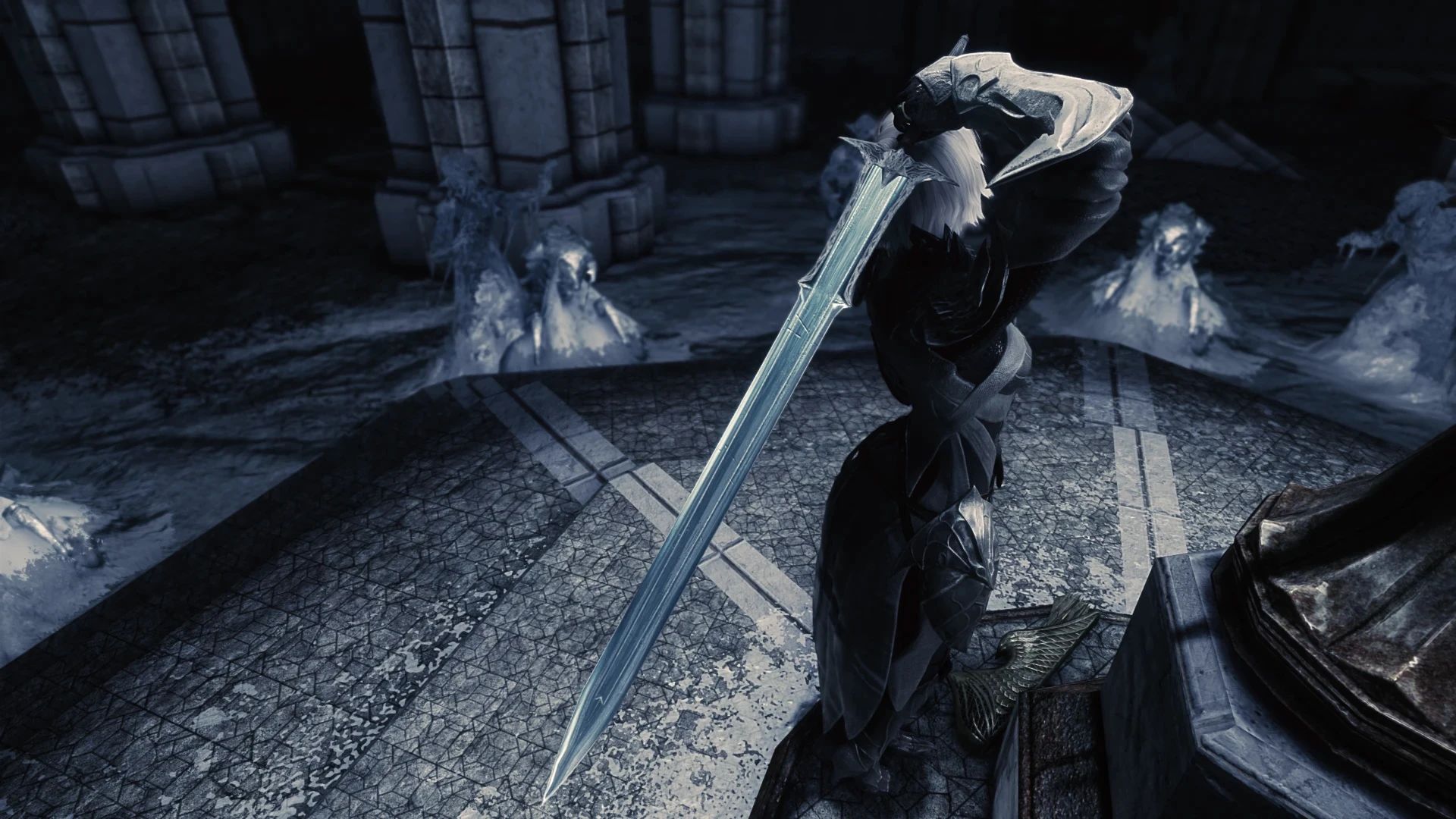 Occiglacies - Ancient Falmer Blade mod for Skyrim
