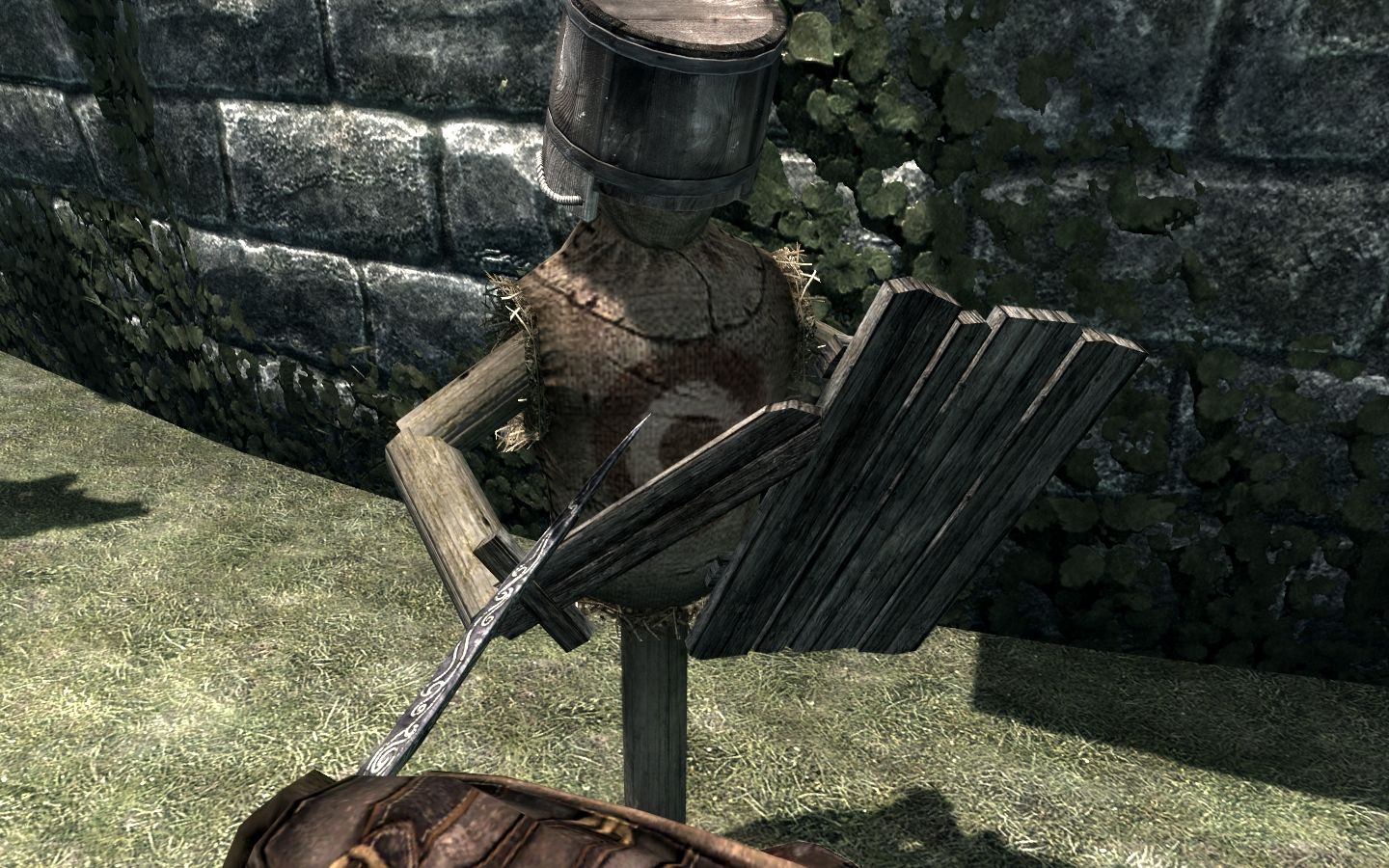 Practice Dummies mod for The Elder Scrolls V: Skyrim Special Edition