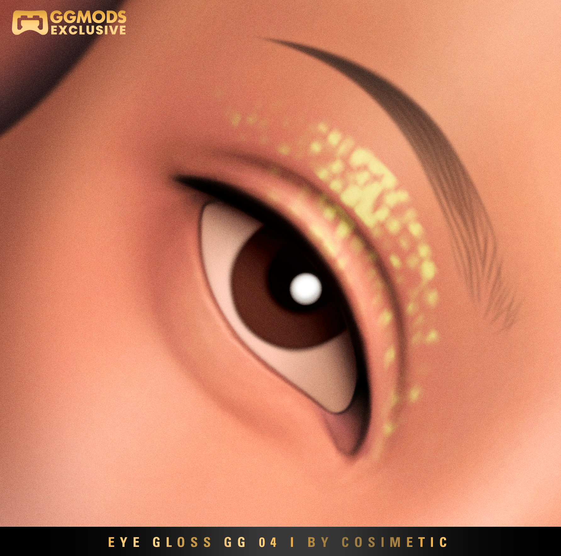 Spark Veil Eye Gloss GG 04 mod for The Sims 4 
